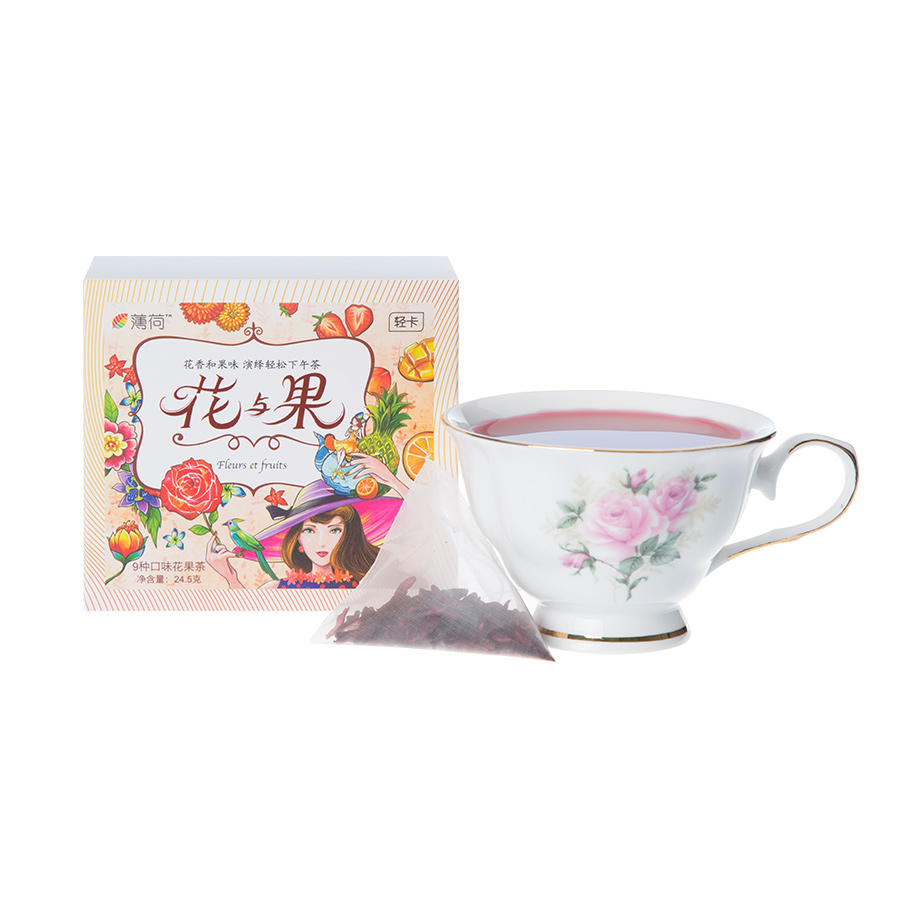 【0卡美颜茶】花与果 9种口味花果茶 10袋/盒