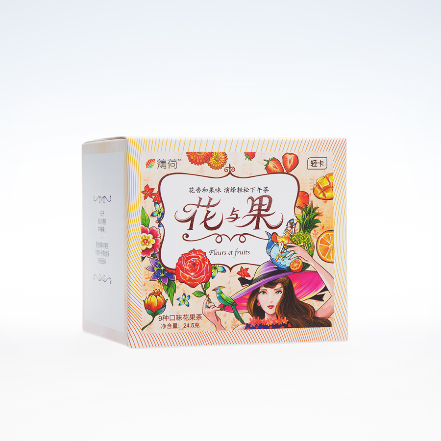【0卡美颜茶】花与果 9种口味花果茶 10袋/盒